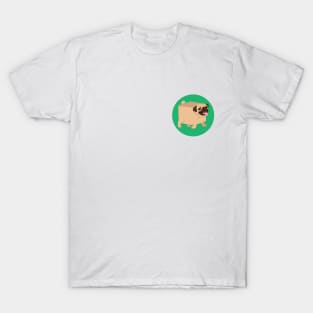 Qube Dogs - The Pug Qube T-Shirt